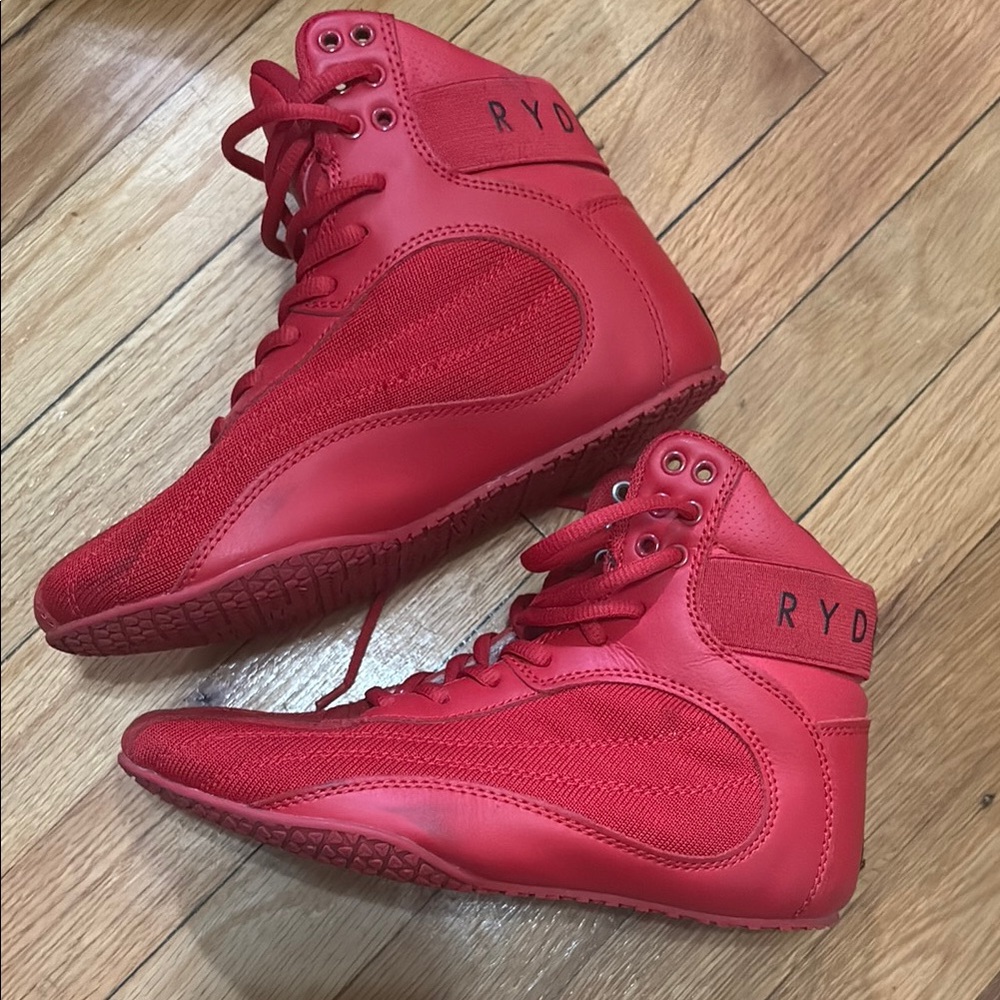 Ryderwear Red High-Top Women's Shoes
